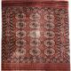 Tapis ancien Boukhara Turkmène : 0.95 x 1.10 Mètres
