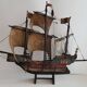 Model boat late 19th