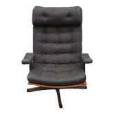 Mid-century swivel armchair by Gote Mobler, 1960s