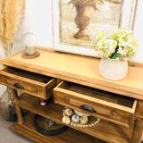 Walnut console