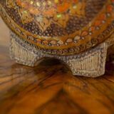 20th-Century Ornately Wooden Water Bottle, 1890s