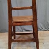 Chaise rustique en bois