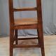Rustic wooden chair