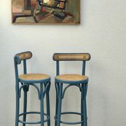 Pair of canne stools