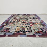 Vintage hand-knotted rug model Orion by Ottavio Missoni for Missoni