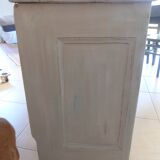 Old patinated buffet