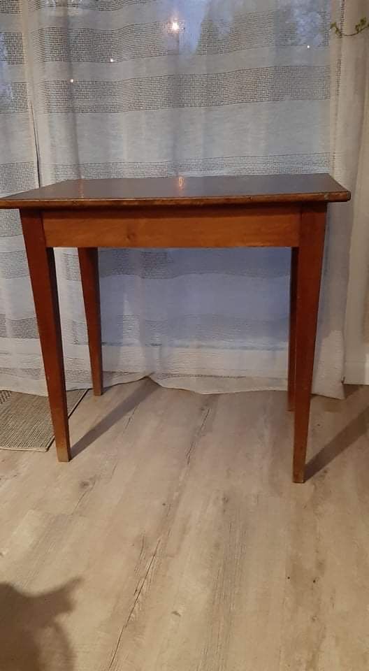 Wooden side table