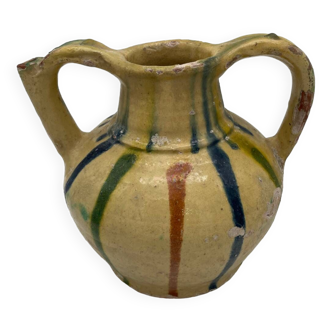 Orjol in yellow glazed terracotta France south west 19th century