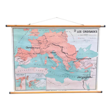 Pull-down chart 'crusades of the early middle ages'