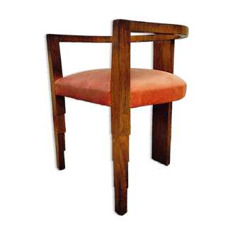 Modernist rosewood office armchair 1930