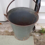 Old thick zinc farmhouse seal