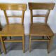 Lot of 4 Luterma Wood Bistrot Chair - year 50 - 60
