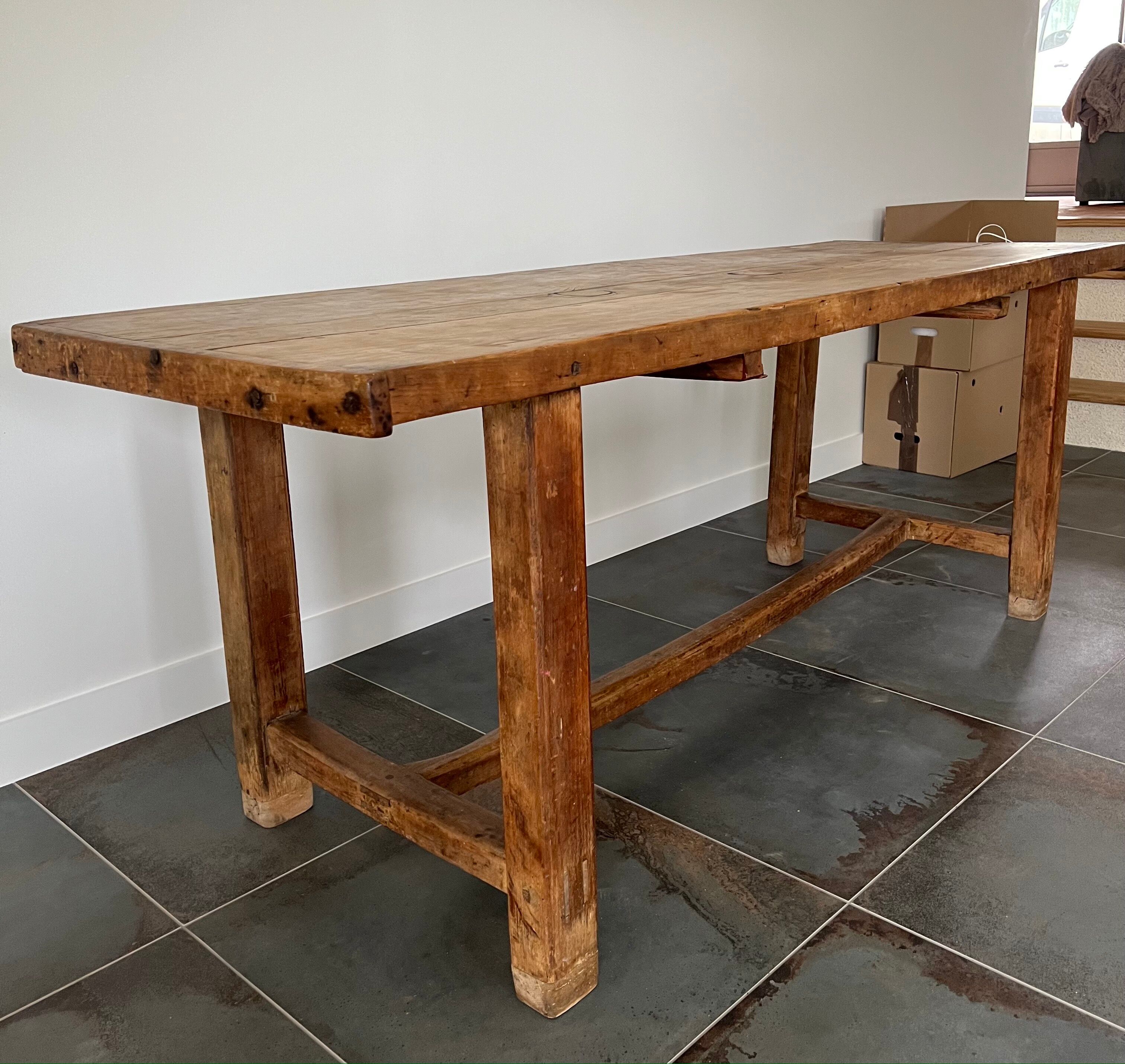 Vintage farm table