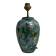 Decorative lamp base fixed under vintage glass Laque Line France