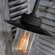 Gooseneck wall lamp