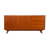 Wooden row by Jiroutek for Interier Praha, U-460, 1960
