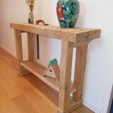 Oak carpenter's workbench