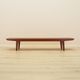 Teak lowboard, Danish design, 1970s, made in Denmark