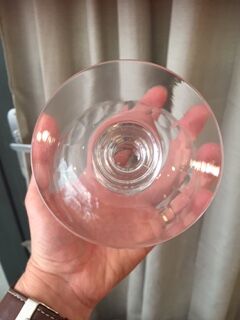 SUITE OF 11 GLASSES OF CHAMPAGNE IN CRYSTAL PERIOD LOUIS PHILIPPE