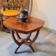 Table d'appoint art déco avec inserts de nacre