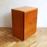 1960s Minimalist Drinks Cabinet with Top and Front Opening