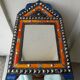 Moroccan mirror with a pediment