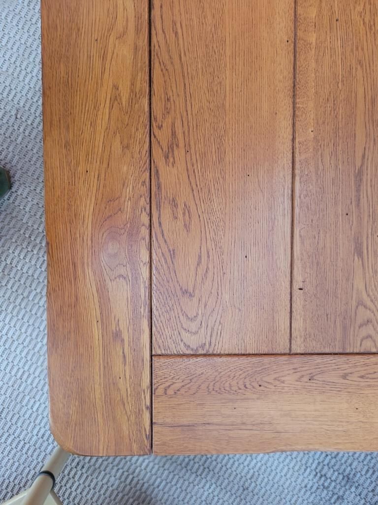 Solid elm coffee table