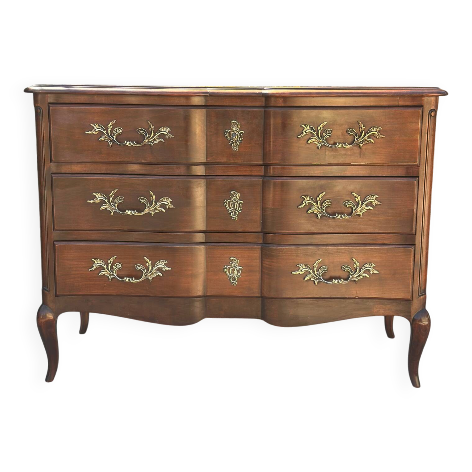 Commode en Acajou de style Louis XV Époque XX eme siècle
