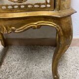 Pair of Italian Florentine bedside tables