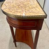 Louis XVI style mahogany console, 19th century