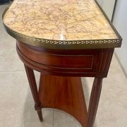 Louis XVI style mahogany console, 19th century