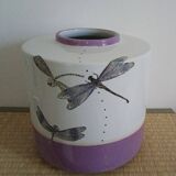 grand vase libellules Fabienne Jouvin.Asiatides 1999