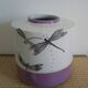 Large vase with dragonflies by Fabienne Jouvin. Asiatides 1999
