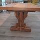 Table en chêne massif 205 cm – fabrication artisanale, pièce unique