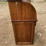 XXth pine cylinder desk