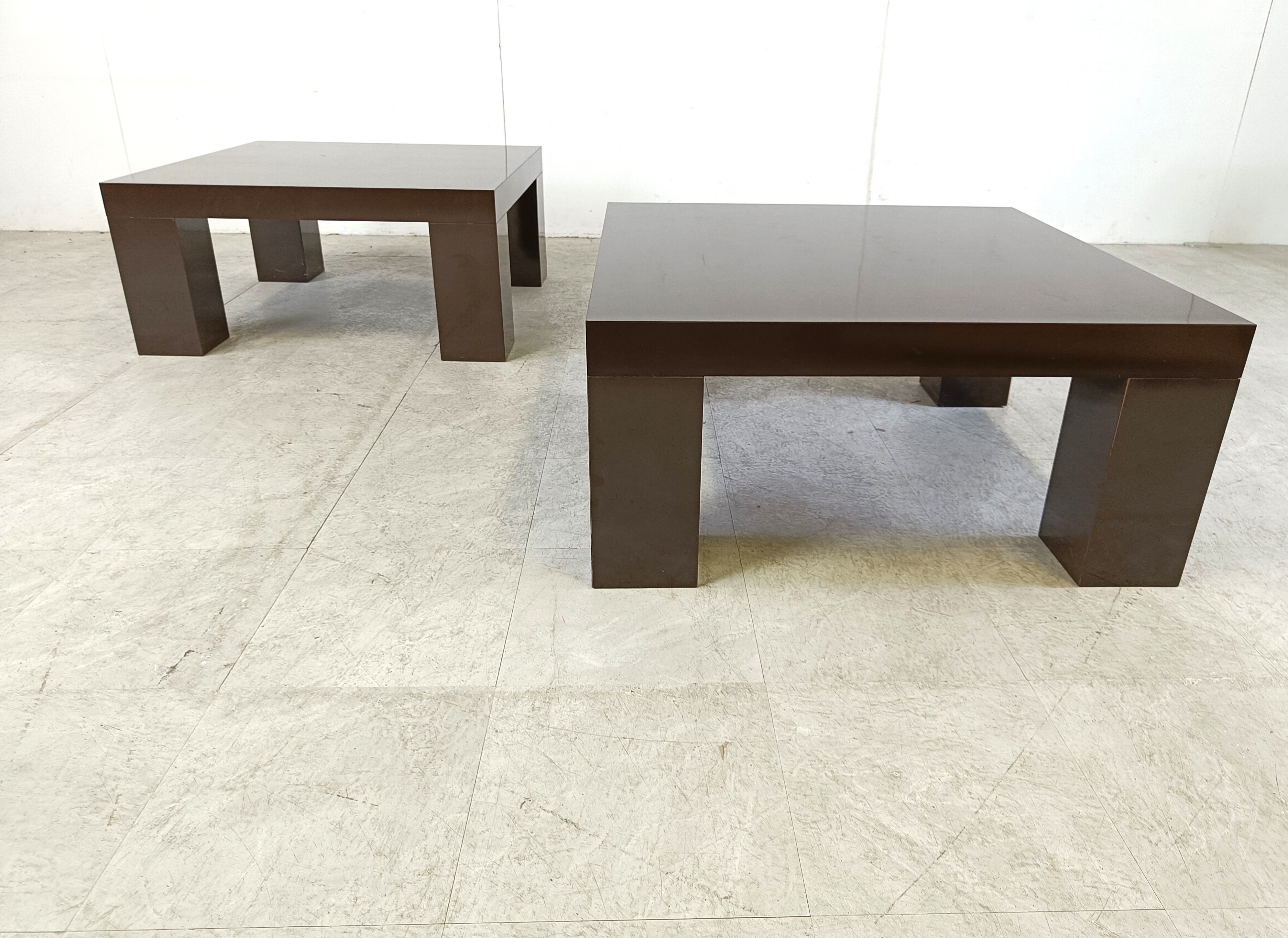 Pair of coffee tables 1970s