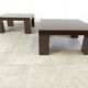 Paire de tables basses années 1970