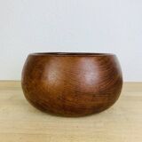 Danish teak fruit bowl, 1960s, Scandinavian