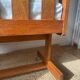 Vintage Scandinavian wooden cradle