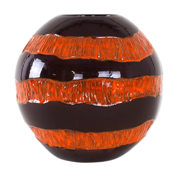 Ceramic vase, Italian design, 1960s, made in Italy