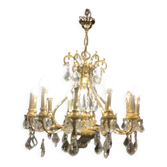 Chandelier with tassels