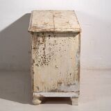 Petite armoire blanche ancienne (c.1900) #48