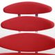 Paire de fauteuils scandinaves vintage modèle Corona