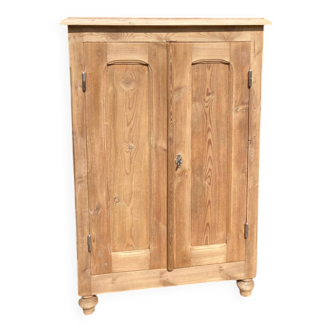 Parisian sideboard in solid thick pine / high