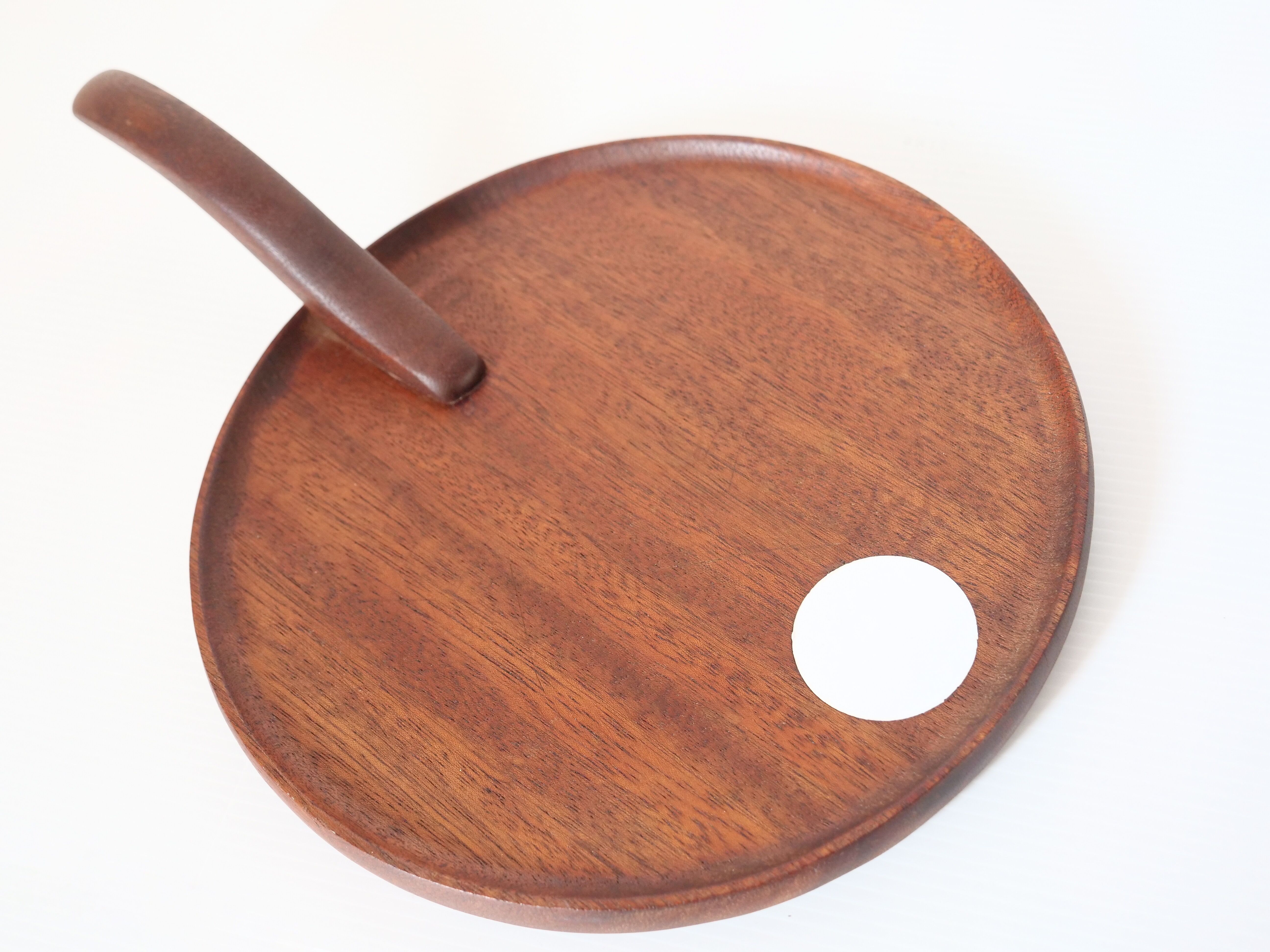 Teak cheese platter