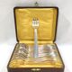 12 fourchette à huître art deco Alfenide Christofle