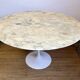 Tulip Knoll International Table by Eero Saarinen – Round marble top