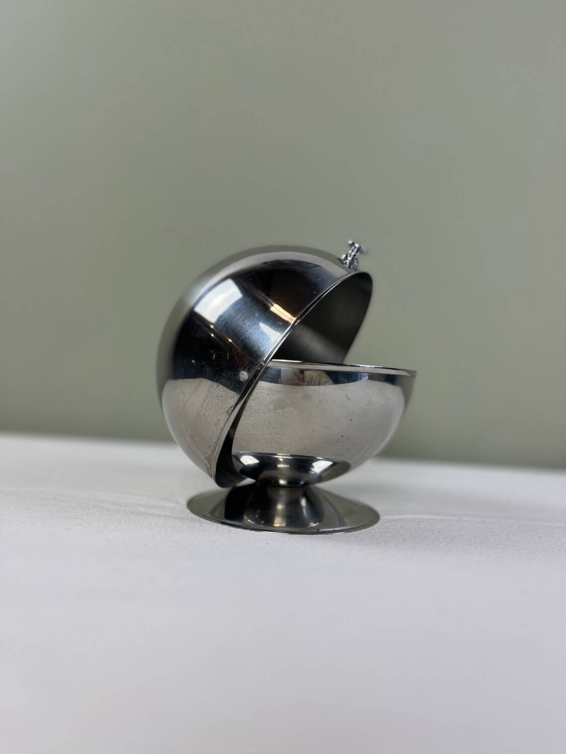 Vintage ball sugar bowl