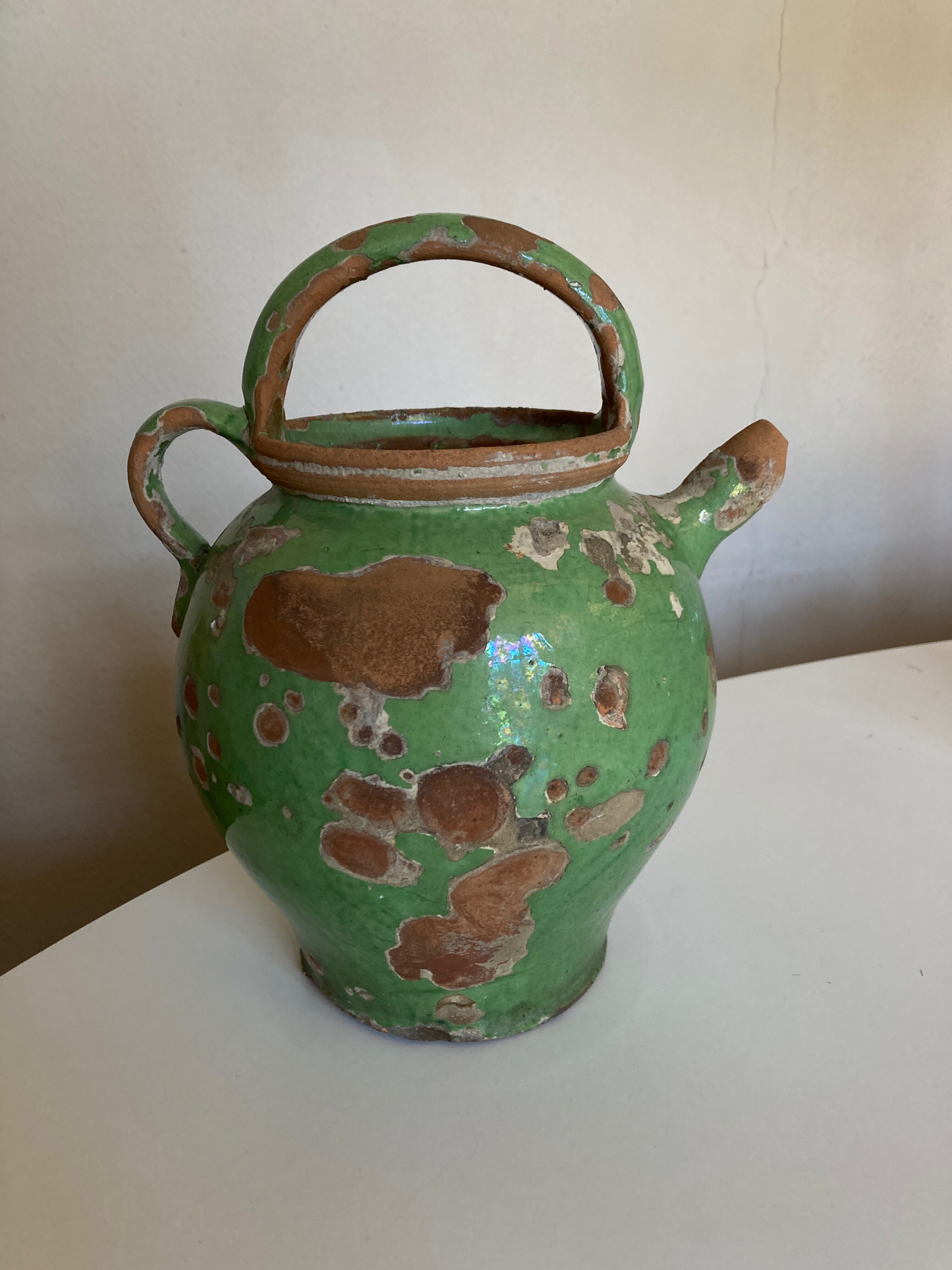 Jarre terre vernissée de Dieulefit 1950