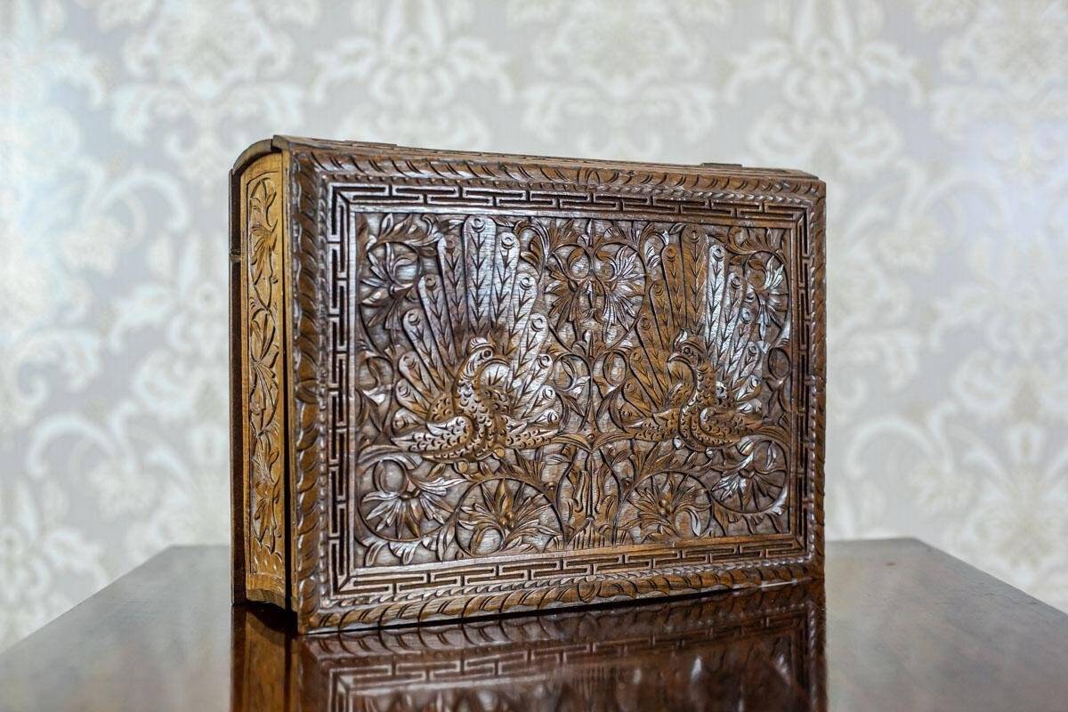 20th Century Carved Indonesian Coffret, 1930s